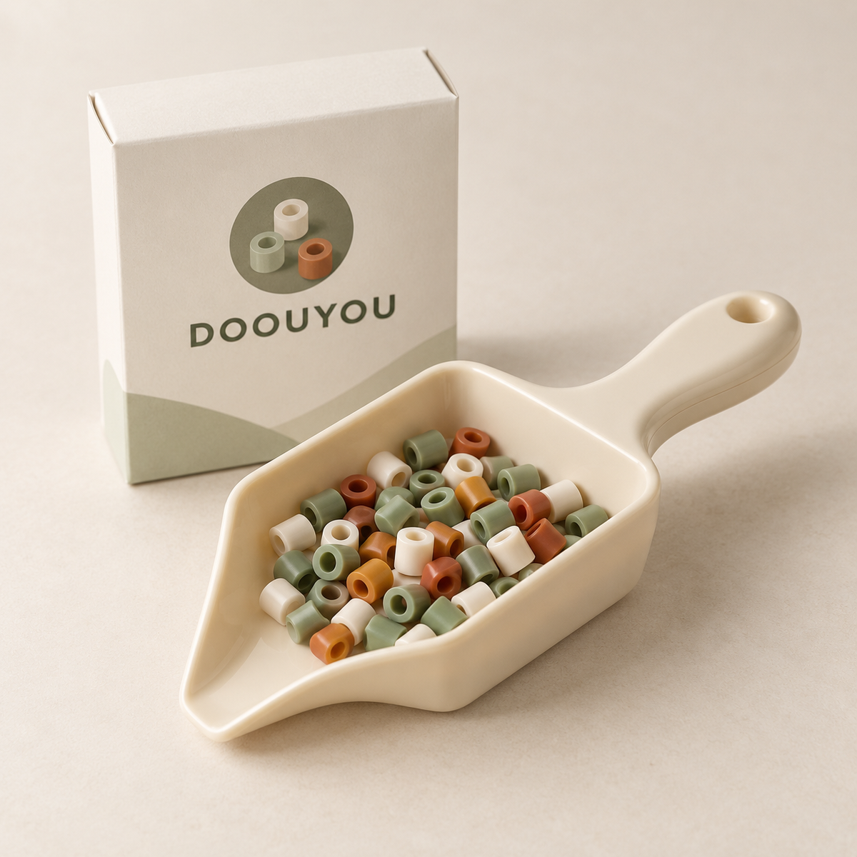 DOOUYOU bead-scoop design concept; final product specifications pending