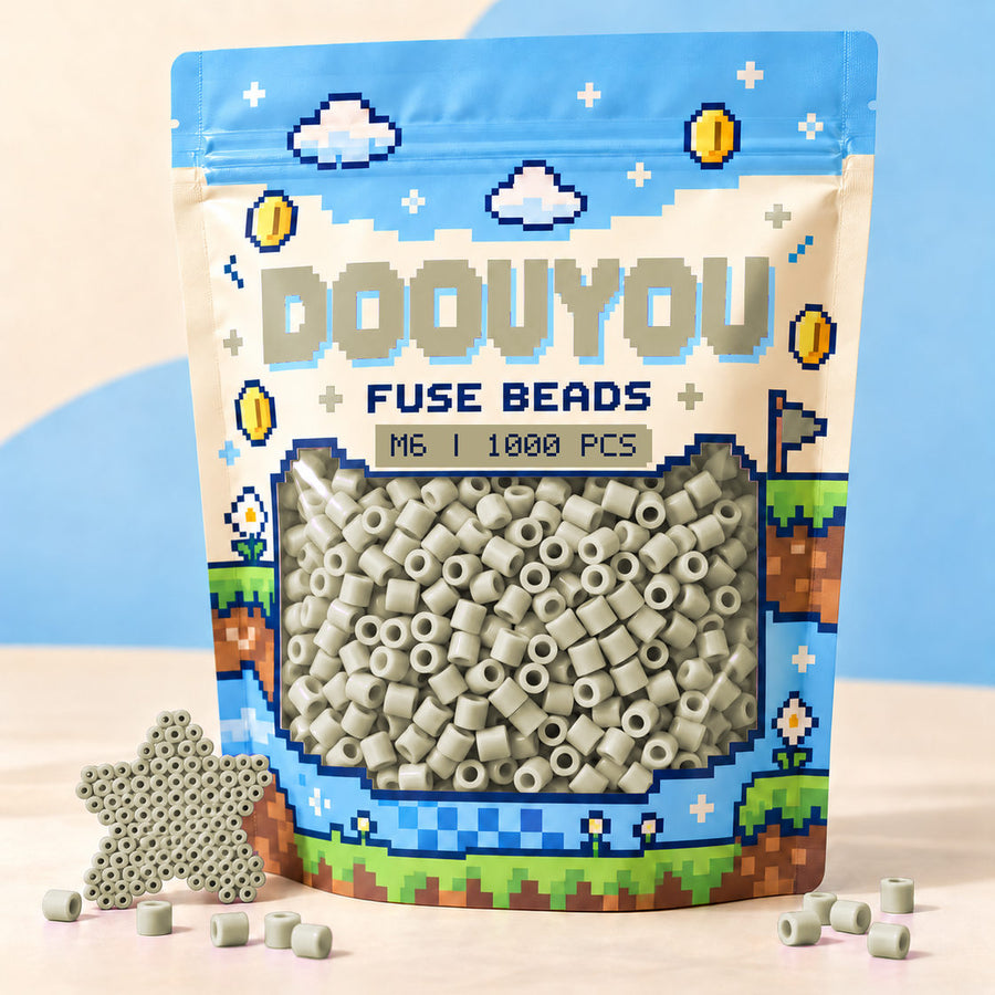 DOOUYOU M6 · 1,000 beads · pixel pouch packaging preview