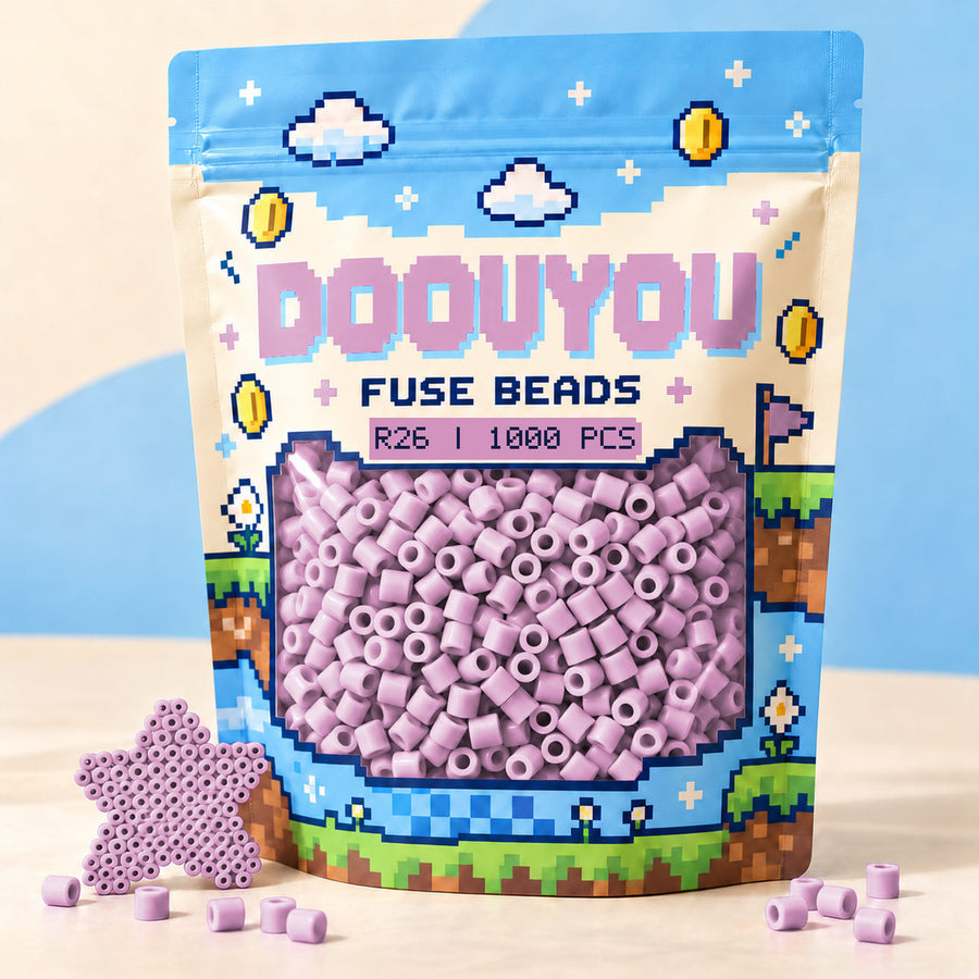 DOOUYOU R26 · 1,000 beads · pixel pouch packaging preview