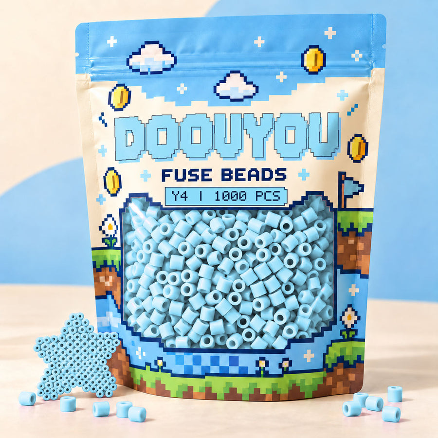 DOOUYOU Y4 · 1,000 beads · pixel pouch packaging preview